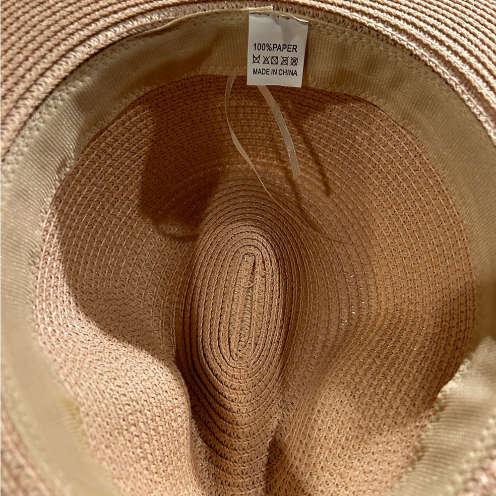 Straw Aztek Paper Hat 🆕 - Picture 4 of 6